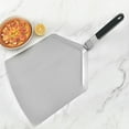 thumbnail image 5 of Pala para pizza grande de acero inoxidable con mango, accesorios plegables para pizza, 5 of 5