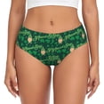 thumbnail image 1 of Fotbe St Patrick's Day9 Calzones Estampados para Mujer – Ropa Interior de Algodón, Cómoda, Suave y Elástica-Small, 1 of 6