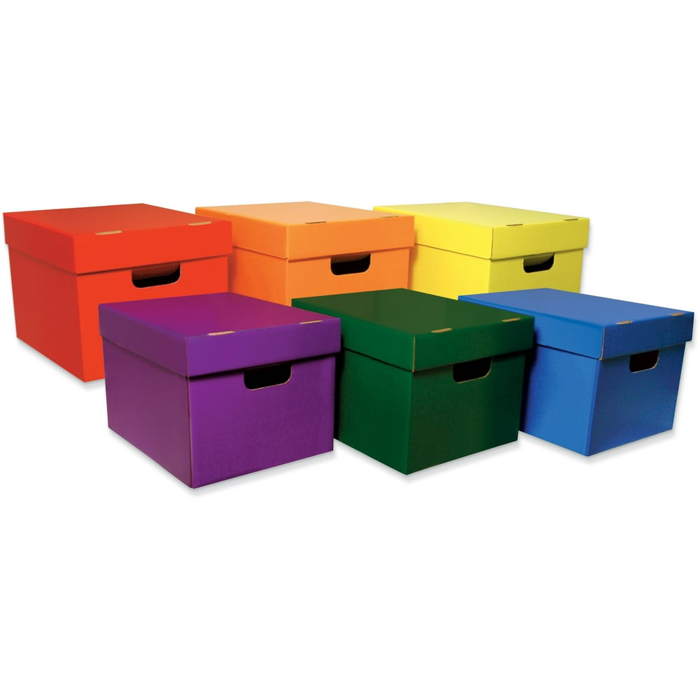 Classroom Keepers, PAC001333, Storage Tote Assortment, 6 / Pack