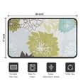 thumbnail image 5 of Green and Blue Pioneer Flower Pattern Door Rugs,Washable Non Slip Door Mats Indoor,Decorative Door Mats,Entry Mat Indoor for Entrance,Bedroom,Kitchen,Bathroom,30"x17", 5 of 6