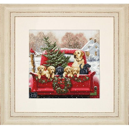 UPC: 4840746064647 | Labs Truck BU5009L Counted Cross-Stitch Kit Luca-s