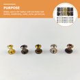 thumbnail image 3 of 150 Sets Screw Post Studs Rivets Binding Screws Nail Rivet Button for Crafts, 3 of 6