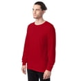 thumbnail image 4 of Hanes Men's and Big Men's ComfortSoft Long Sleeve Tee, Up to Size 3XL, 4 of 5