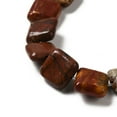 thumbnail image 6 of 3strands Picasso Stone/Picasso Jasper Graduated Bead Strands Square 12x12x3~4mm Hole: 1mm about 33pcs/strand 15.7 inch(40cm), 6 of 7