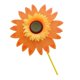 thumbnail image 4 of Molino de viento con forma de girasol para patio, césped, fiesta en el jardín, C *щ X8G8, 4 of 6