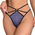thumbnail image 2 of Clouds Background Open Type Women's Panties Crotch Opening G-strings Thongs Lingeries Underwear, 2 of 7