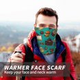 thumbnail image 7 of Neck Gaiter Face Cover Scarf, cute cake Soft Face Sun Mask Cover Scarf Headband Cooling Sweat Absorbing Bandanas Hiking Cycling Running, 7 of 7