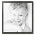 thumbnail image 2 of ArtToFrames 25" x 26" Slate Gray Picture Frame, 25x26 inch Gray MDF Poster Frame (WOM-4669),  Pack, 2 of 8
