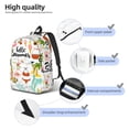 thumbnail image 5 of Daiia Hello Summer Vintage Canvas Backpack for Men and Women ,Hiking Backpack,Travel Laptop Bag for School,Large Capacity Backpack, 5 of 8