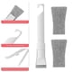 thumbnail image 2 of Scouring Pads Crevice Cleaning Brush, Long Handle Corners Grout Scrub Brush for Kitchen Bathroom, 2 of 5