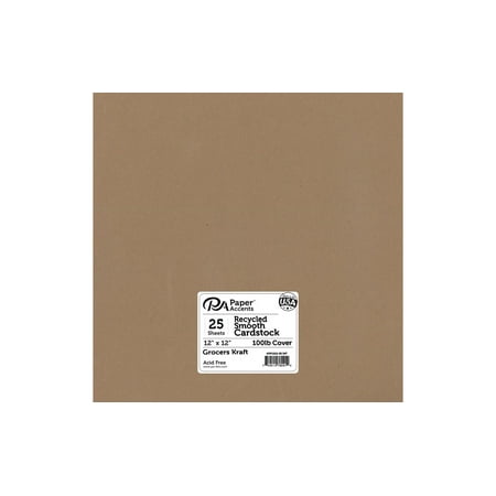 UPC: 0740512780914 | Paper Accents Cardstock 12 x 12  Recycled 100lb Grocers Kraft 25pc