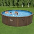 thumbnail image 2 of Bestway Hydrium 16’ x 52” Steel Wall Round Above Ground Swimming Pool Set, 2 of 8