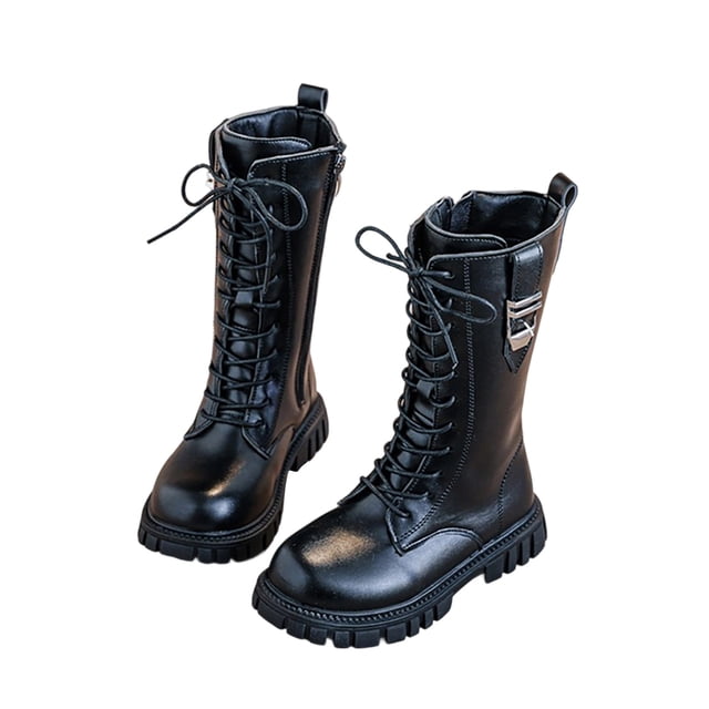 Boots for Girls Bows - Little Girl Fashionable Princess Boots - Fall and Winter Style