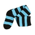 thumbnail image 2 of Extra Long Cotton Stripe Thigh High Socks Over the Knee High Socks, 2 of 3