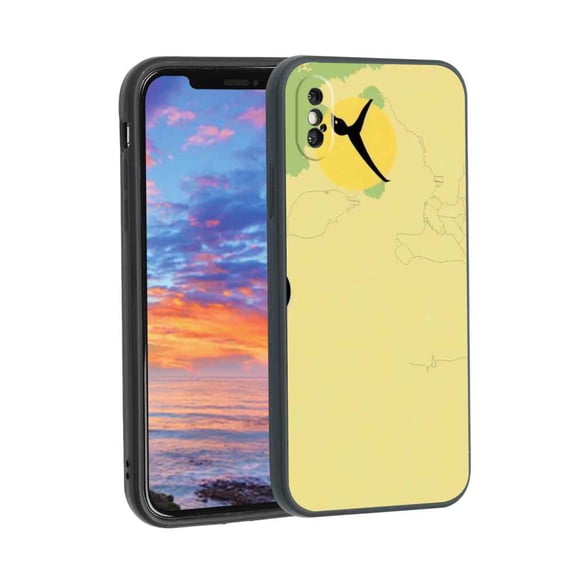 Color-Pallet Phone Case, Degined for iPhone X Case Men Women, Flexible Silicone Shockproof Case for iPhone X
