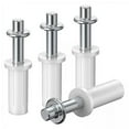 thumbnail image 1 of Conector de pista de hardware,Reparación de herrajes para puertas de armarios plegables,Kits de reparación de herrajes para puertas Pivotes superiores e inferiores,Kits de reparación de, 1 of 7