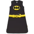 thumbnail image 3 of DC Comics Batman Mens 2 Pack Zip Up Sleep Sacks Black / Yellow Medium, 3 of 5