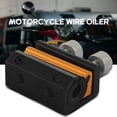 thumbnail image 3 of Motorcycle Aluminium Cable Lube Tool Cable Lubrication Wire Oiler Motorbike Brake Line Cable Refueling Lubrication（Black）, 3 of 5