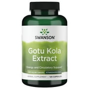 Swanson Gotu Kola (Standardized) 100 mg 120 Capsules