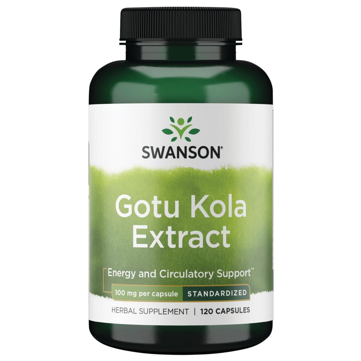 Swanson Gotu Kola (Standardized) 100 mg 120 Capsules