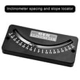 thumbnail image 3 of BTOER Universal Inclinometer Protractor Slope Meter Trail Inclinometer Trail Inclinometer Pitch 25-0-25 Inclinometer, 3 of 9