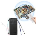 thumbnail image 4 of Kit De Control Remoto De Ventilador, Control Remoto De Lámpara De Ventilador Inalámbrico Con Regulación De Velocidad De Tres Engranajes Para Control De Luz Para Control De ANGGREK Wireless Timing Remote Control, 4 of 8