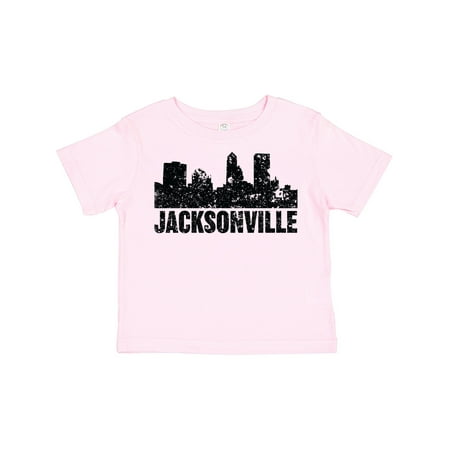 

Inktastic Jacksonville Skyline Grunge Gift Toddler Boy or Toddler Girl T-Shirt