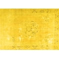 thumbnail image 1 of Ahgly Company Indoor Rectangle Persian Yellow Traditional Area Rugs, 4' x 6', 1 of 4