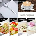 thumbnail image 2 of Tableware 304 Stainless Mini Coffee Spoons for Dessert Tea Set of 6 – 18/10 Stainless Steel Small Spoons for Everyday Use, 2 of 7