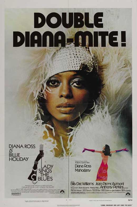 LADY SINGS THE BLUES Movie POSTER 27x40 D Diana Ross Billy Dee Williams Richard 