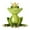 Green, variant on Clearance! Meditating Yoga Frog Resin Garden Statue Lightweight and Outdoor Decoration