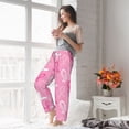 thumbnail image 6 of Picia Breast Cancer Awareness (3) Womens Soft Woven Cotton Elastic Waistband Sleep Pajama Pant Lounge Sleep Pant With Pockets And Drawstring-Small, 6 of 9