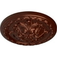 thumbnail image 3 of Ekena Millwork 11 3/8"OD x 2"P Acanthus Ceiling Medallion, Hand-Painted Antique Copper, 3 of 7