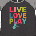 thumbnail image 4 of Inktastic Live Love Play Violin Women's Plus Size T-Shirt, 4 of 5