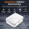 thumbnail image 2 of Caja de conexiones impermeable QILIPSU IP67 ABS 51x41x20 cm, 2 of 9