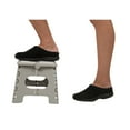 thumbnail image 5 of Simplify 2 Pack 9" Plastic Folding 1 Step Stool in Grey, 5 of 9