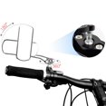 thumbnail image 2 of 1 Pair 360° Rotation Flexible Cycling Rear View Mirror Handlebar Rear View Bike Mirror Safety Mirror, 2 of 4