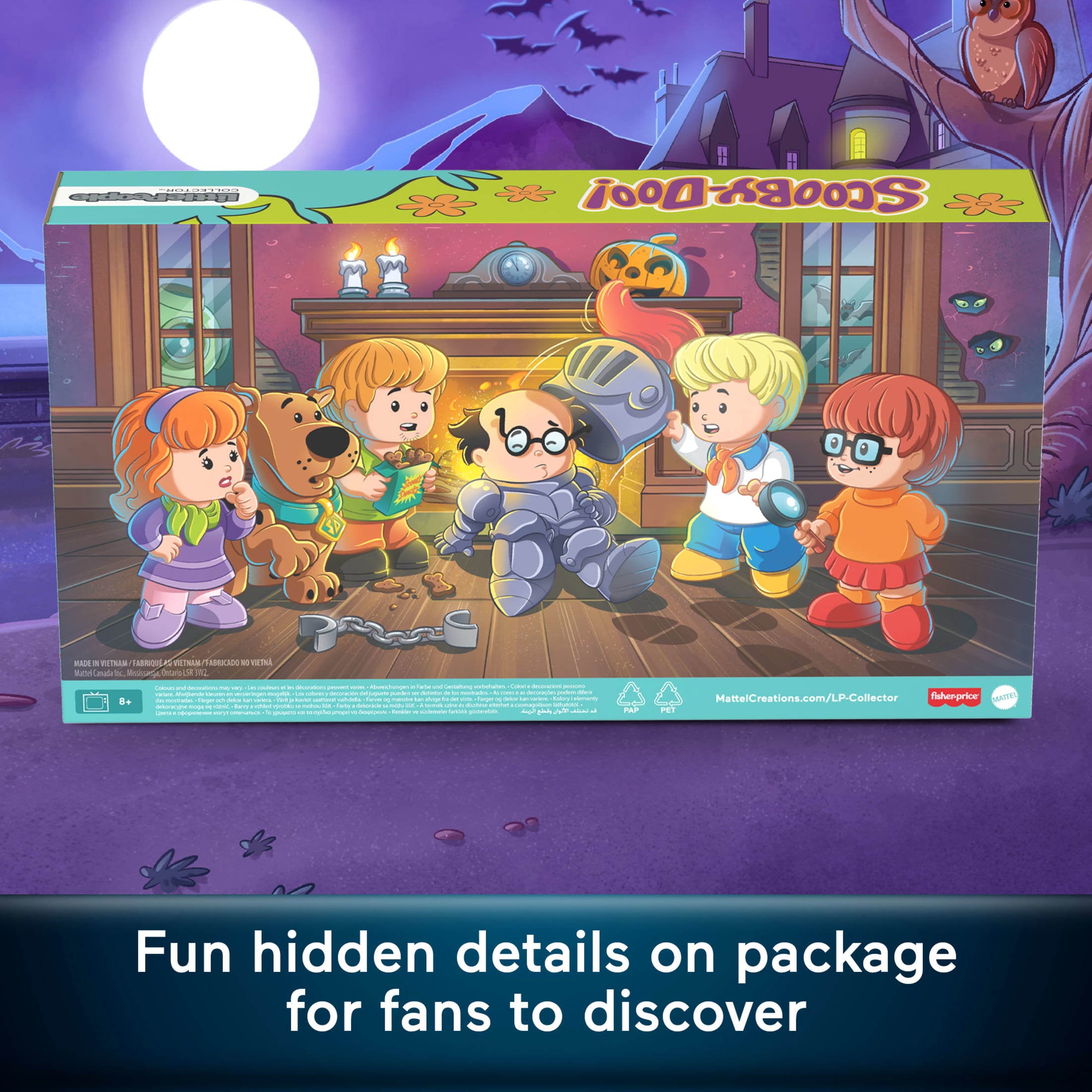 Little People Collector Scooby-Doo TV Series Special Edition Set for Fans, 5 Figures