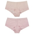 thumbnail image 3 of Curve Muse Women's Cotton Bikini Hipster Briefs BoyShorts Underwear-Multipack-PACKA-L/7, 3 of 7