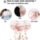 thumbnail image 3 of Globos de látex con confeti de oro rosa, globos de oro metálicos blancos para fiesta Afortunado Sencillez, 3 of 5