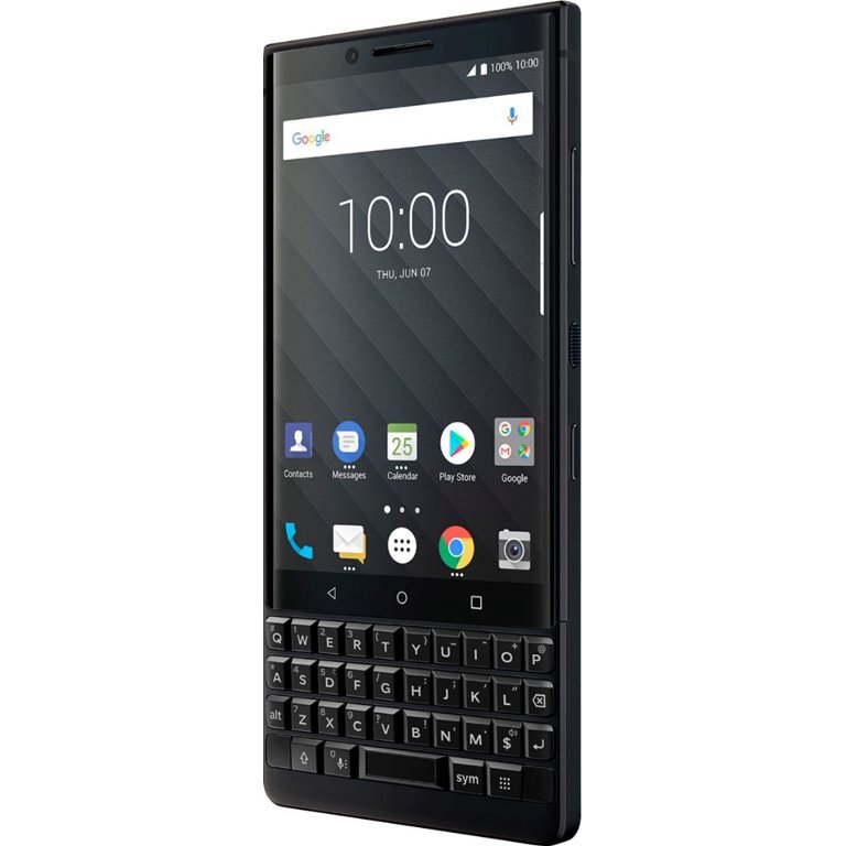 Blackberry KEY2 BBF100-6 海外版 BlackBerry Key2 64GB BBF100-6 Black Mobile Phone, GSM