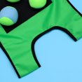 thumbnail image 4 of Sticky Ball Vest 1 Set Children Sticky Ball and Vest Game Props Sticky Ball Vest Group Plaything for Home School (Green,Pink Vest and 10pcs Sponge Ball,Random Ball Color), 4 of 8