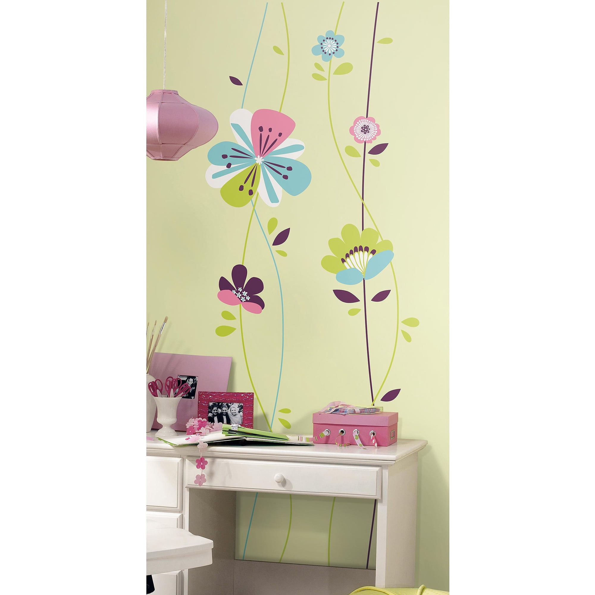 Sugar Blossom Peel-and-Stick Giant Wall Decals - Walmart.com