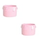 thumbnail image 2 of Cesta de almacenamiento Injueey de cuerda de algodón 2Conjunto Rosa, 2 of 6