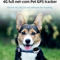 thumbnail image 5 of 4G Pet Tracker, Rechargeable GPS Wireless Pet Fence, 3 Tracking Ways, 100m WiFi Positioning Accuracy, IP67 Waterproof, Low Battery Alarm, for Medium Small Dogs, 5 of 6