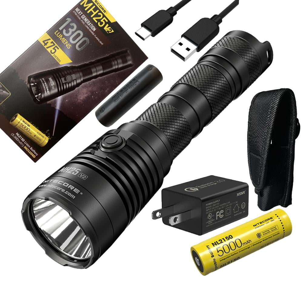 battery vs usb rechargeable nitecore flashlight MT1A Pro 800 Lumen EDC The Nitecore MT1A Pro is a powerful everyday torch designed for versatile applications Nitecore MH25 PRO Multitask Hybrid
