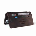 thumbnail image 3 of Dteck Case for Galaxy A23 4G, Synthetic Leather Galaxy A23 4G Wallet Case Credit Card Holder Folio Magnetic Kickstand Shockproof Cover Compatible with Galaxy A23 6.6" 2022 - Brown, 3 of 7