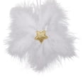 thumbnail image 3 of Colgante de Estrella de Cinco Puntas con Plumas Blancas Decoración para Árbol de Navidad Dorado Perfke, 3 of 9
