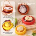 thumbnail image 5 of Aokelily Silicone Fruit Storage Box,Fruit And Vegetable Anti-Oxidation Storage Box,Silicone Fruit and Vegetable Storage Containers Set for Fridge Keep Fresh(4 Pcs), 5 of 7