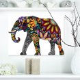 thumbnail image 1 of Design Art - Éléphant Jaune Joyeux, 1 of 4